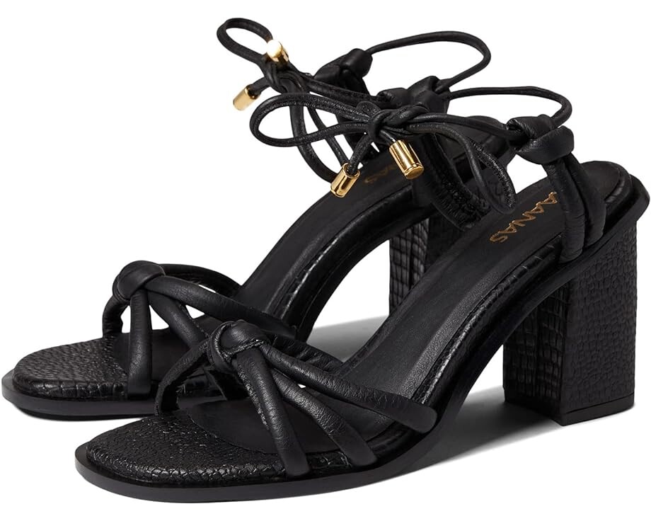 

Туфли KAANAS Estonia Strappy Ribbon Sandal, черный