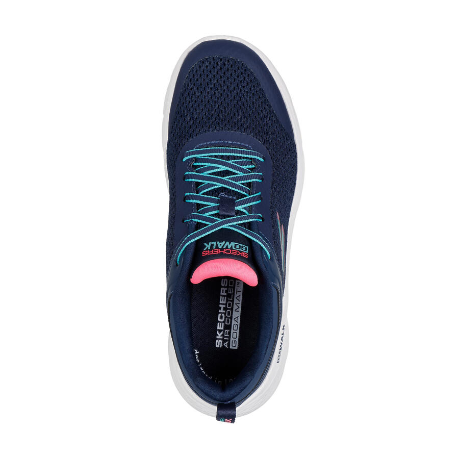 Кроссовки женские Skechers - Go Walk Flex Caley темно-синие — фото 2