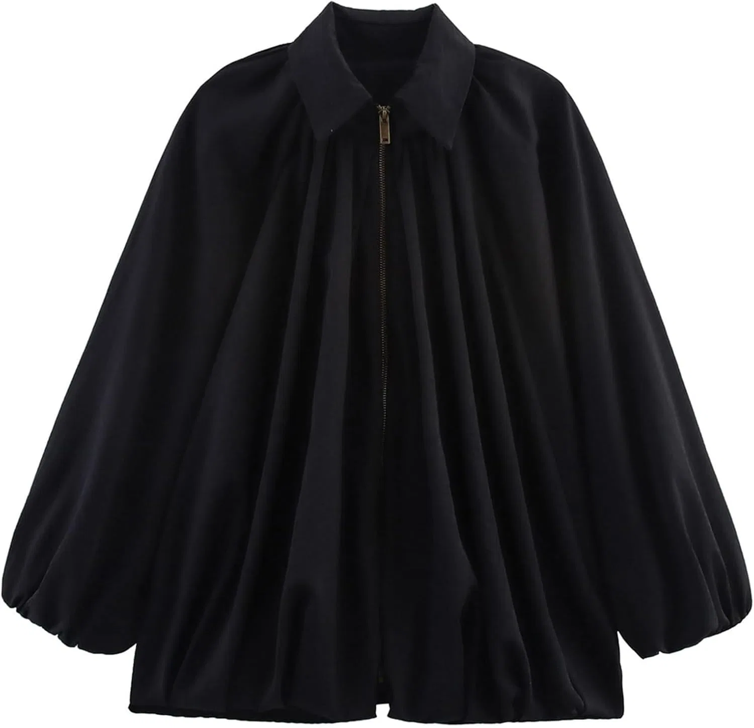Женская куртка-бомбер Oversized, Polyester, Black