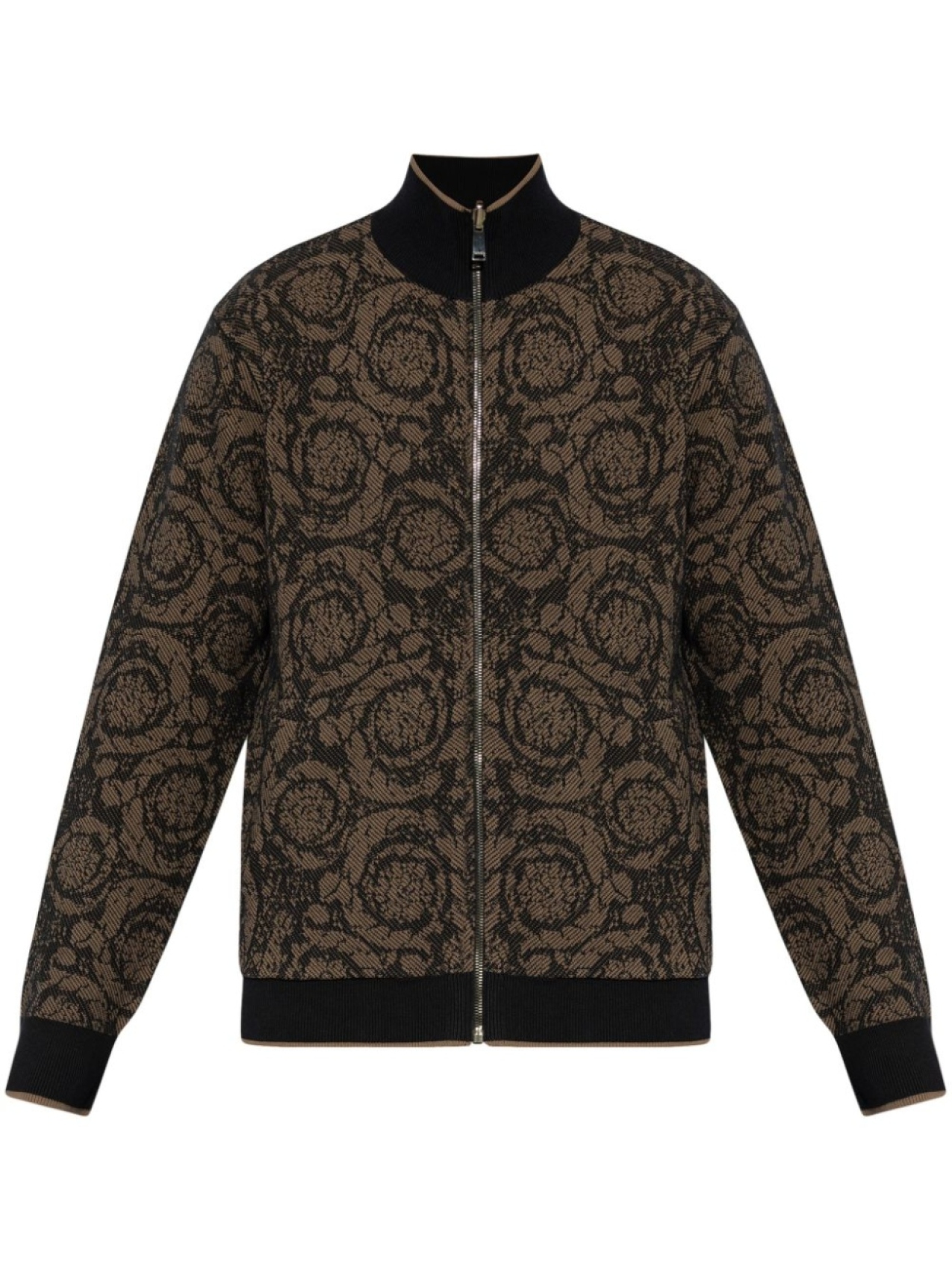 

Versace кардиган с принтом Barocco, коричневый