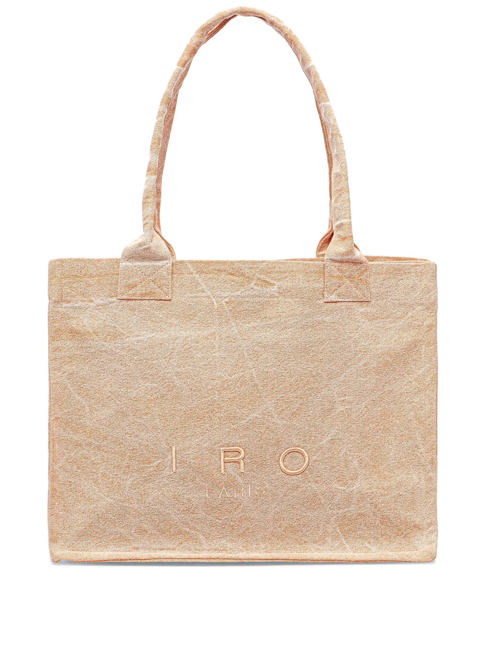 

Сумка-тоут с вышитым логотипом Iro, оранжевый