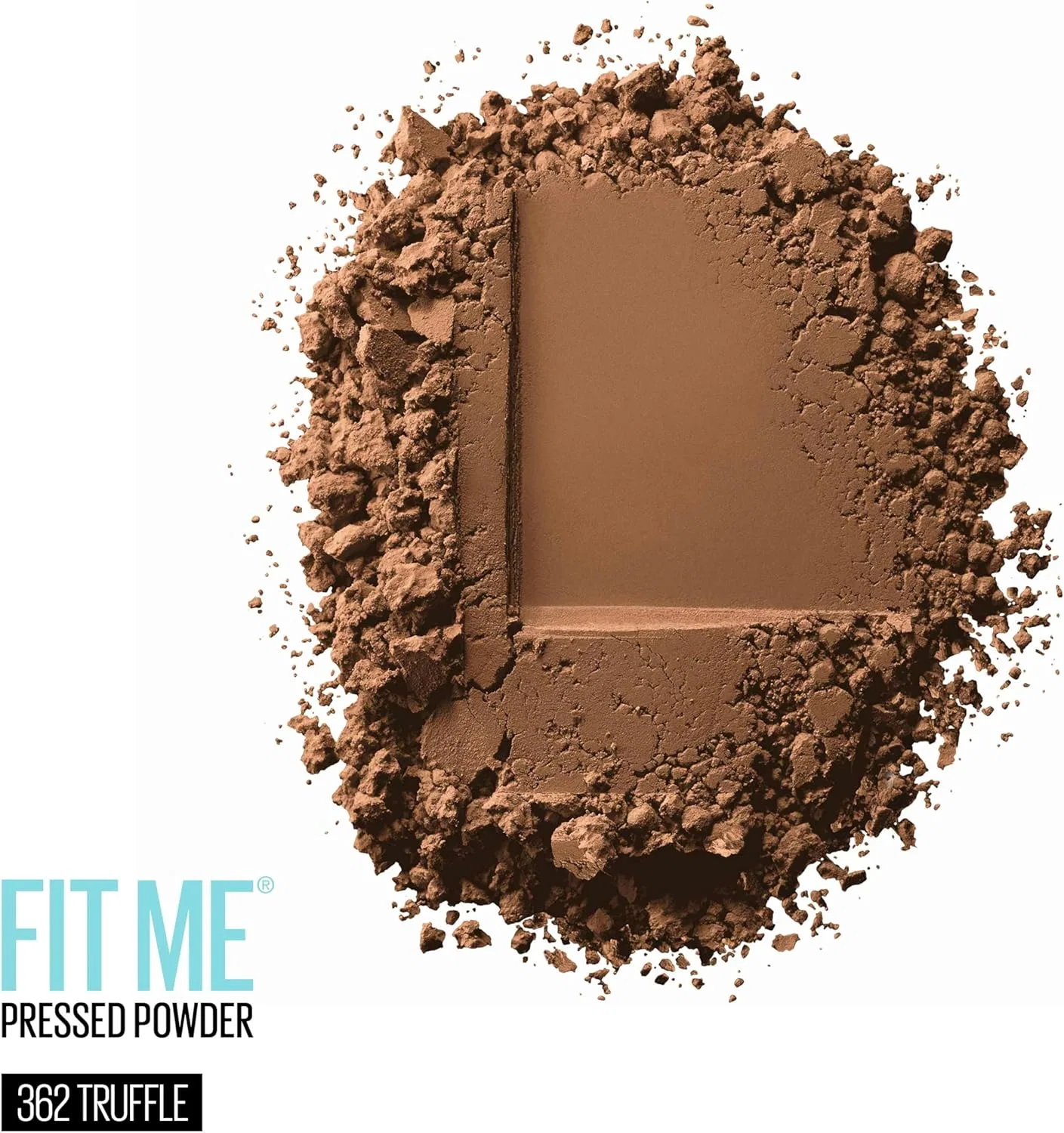Пудра компактная матовая Maybelline New York Fit Me Matte + Poreless, оттенок Truffle, 0.28 унции — фото 2