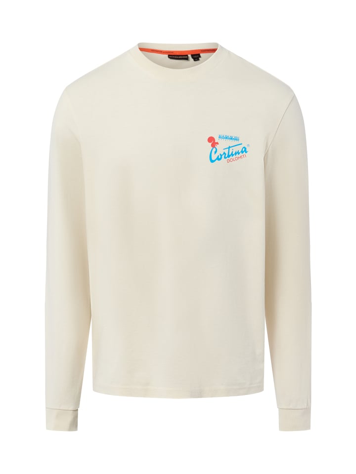 

Рубашка Fiemme в цвете ваниль-многоцветная Napapijri