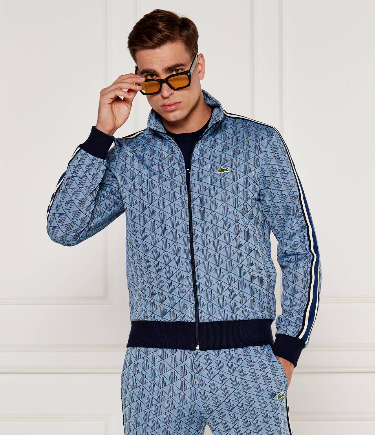 

Толстовка Lacoste Regular Fit, синий