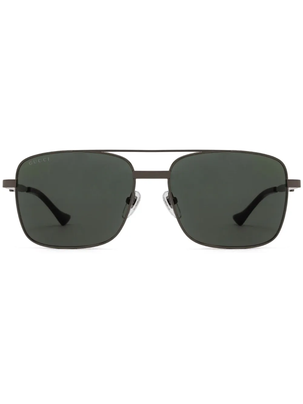 

Солнцезащитные очки-пилоты Gucci Eyewear, серый