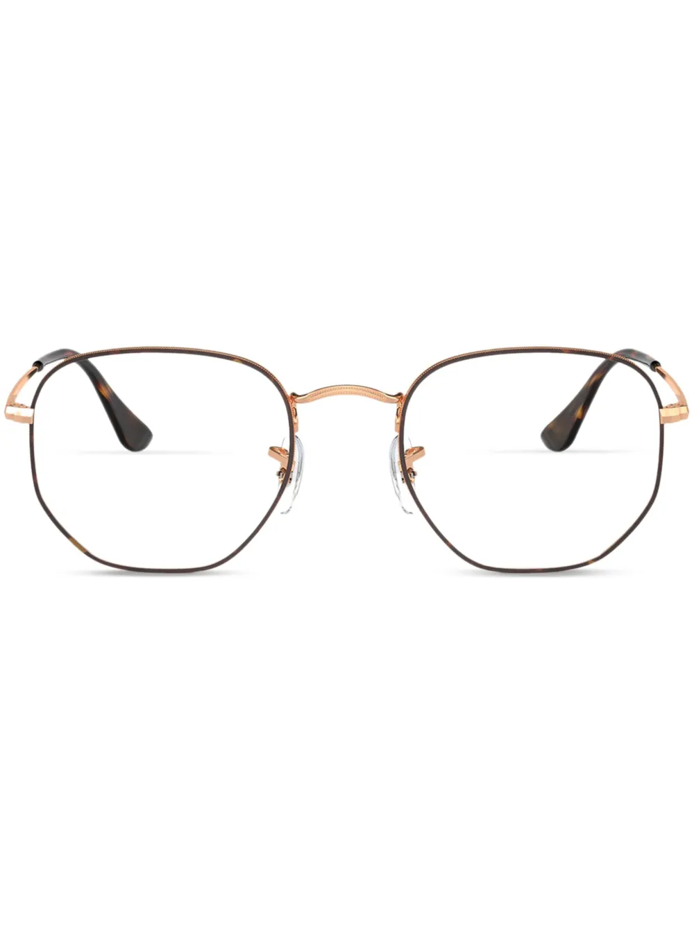 

Очки в шестиугольной оправе Ray-Ban, коричневый