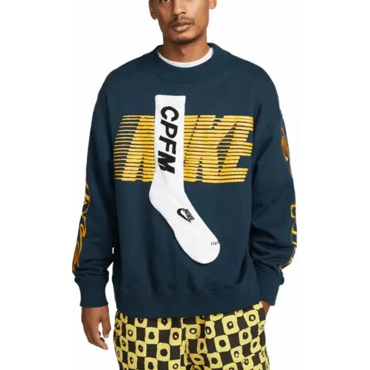 X Cactus Plant Flea Market Socks флисовая толстовка с круглым вырезом Nike, цвет Jasper — фото 3