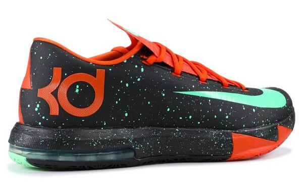 Кроссовки кд 6 Nike, черный — фото 4