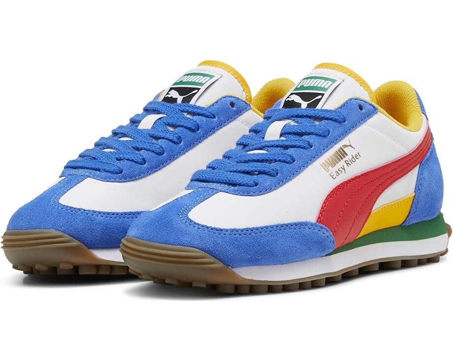 

Кроссовки PUMA Kids Easy Rider, цвет Puma White/Puma Red