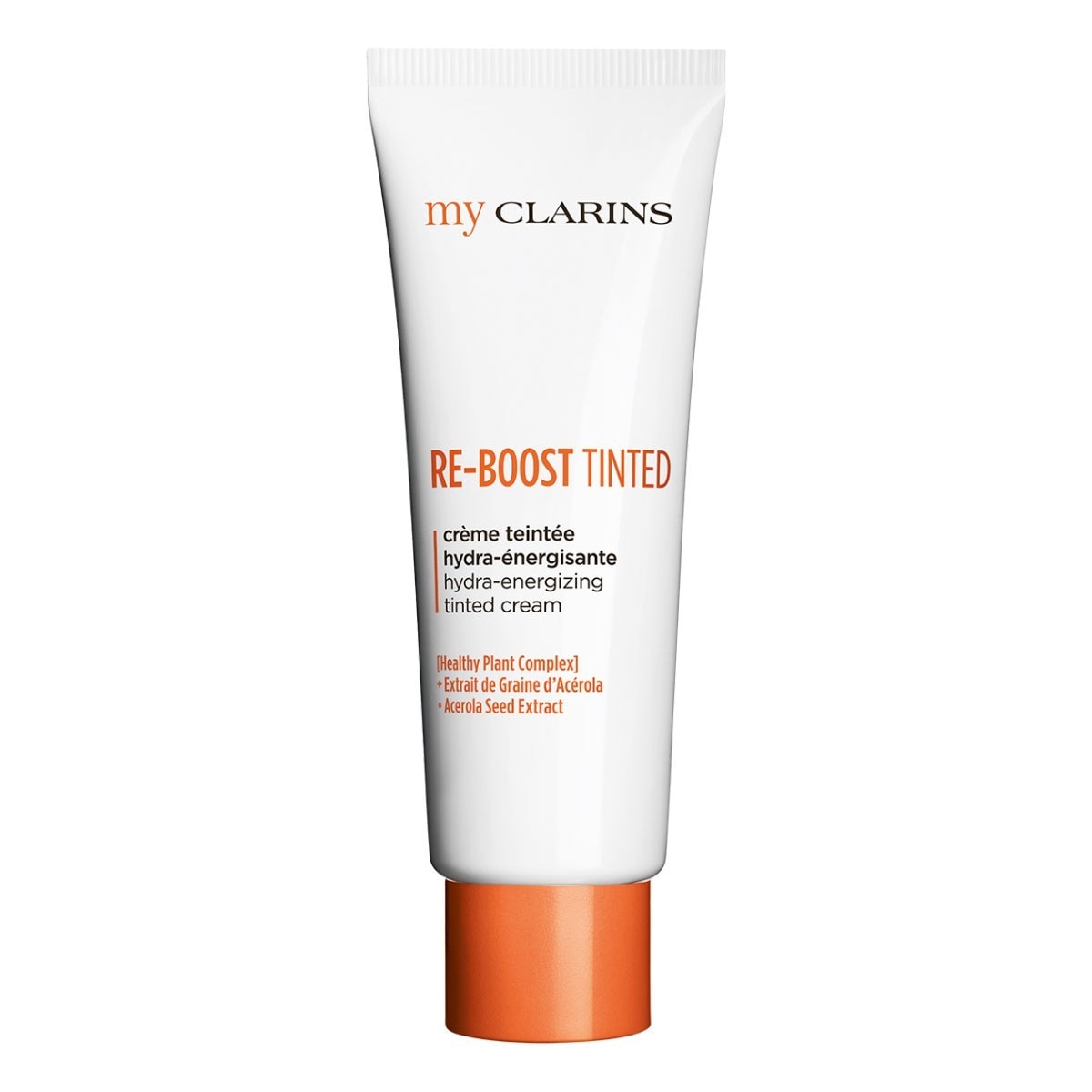 

Крем для лица my clarins re-boost tinted crème teintée hydra-énergiesante Clarins, объем 50 мл