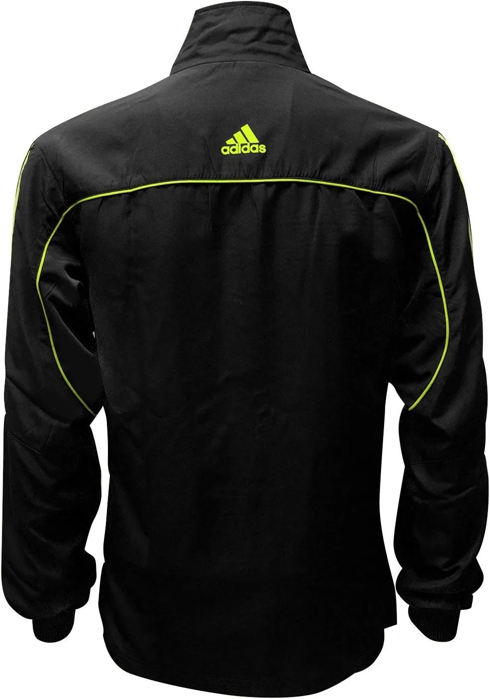 Куртка спортивная adidas Combat Sports Light Track Jacket, Black Neon Green — фото 3