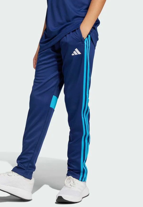 Спортивные брюки Adidas Performance, Dark Blue Shock Cyan White