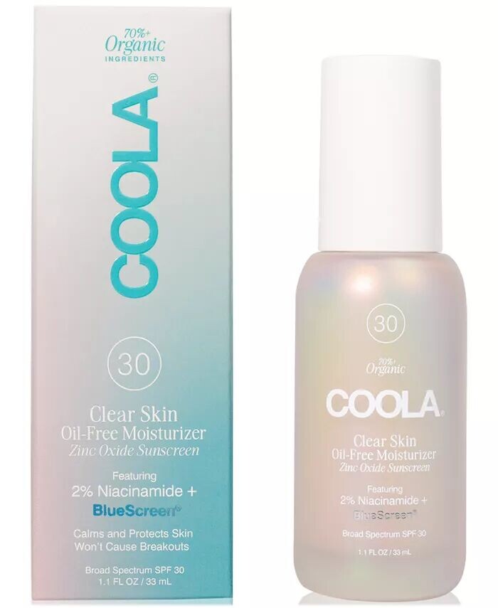 

Увлажняющий крем для чистой кожи SPF 30 Coola