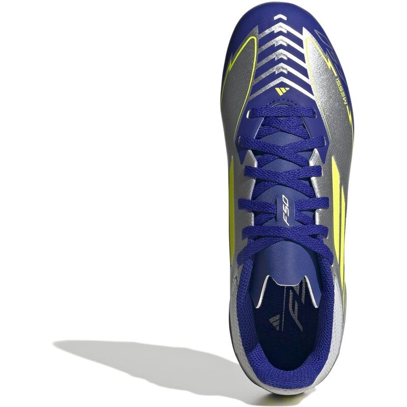 Футбольные бутсы для игры на траве f50 league messi kids fg/mg Adidas, мультиколор — фото 3