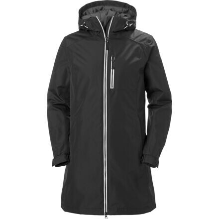 Длинная зимняя утепленная куртка Belfast - женская Helly Hansen, черный — фото 4