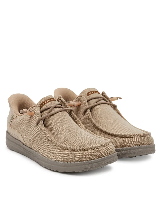 Skechers Мокасины Melson-Coronado 210959/TPE бежевого цвета — фото 2