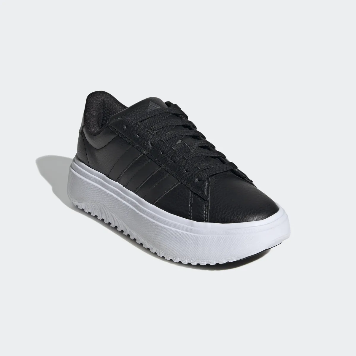 

Спортивные кроссовки adidas "GRAND COURT PLATFORM" Adidas Sportswear, цвет Core Black / Core Black / Carbon