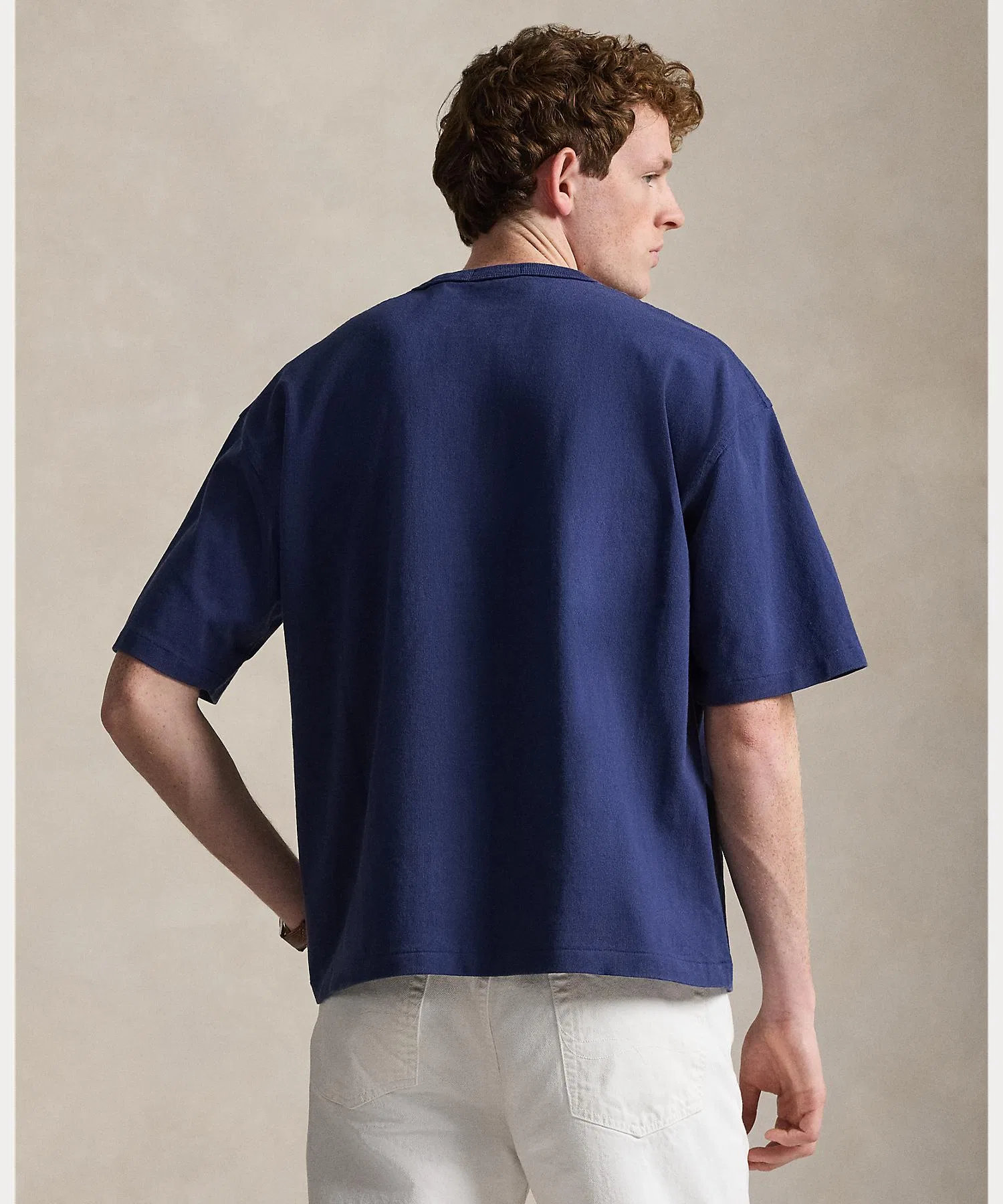 Мужская футболка Polo Ralph Lauren с логотипом — фото 4