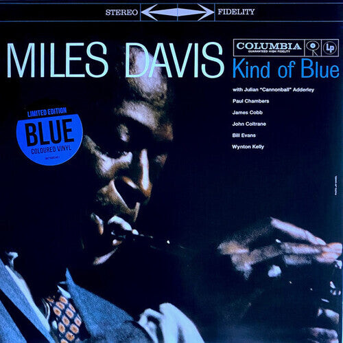 

Виниловая пластинка Davis, Miles: Kind Of Blue (Blue Marlbled Vinyl)