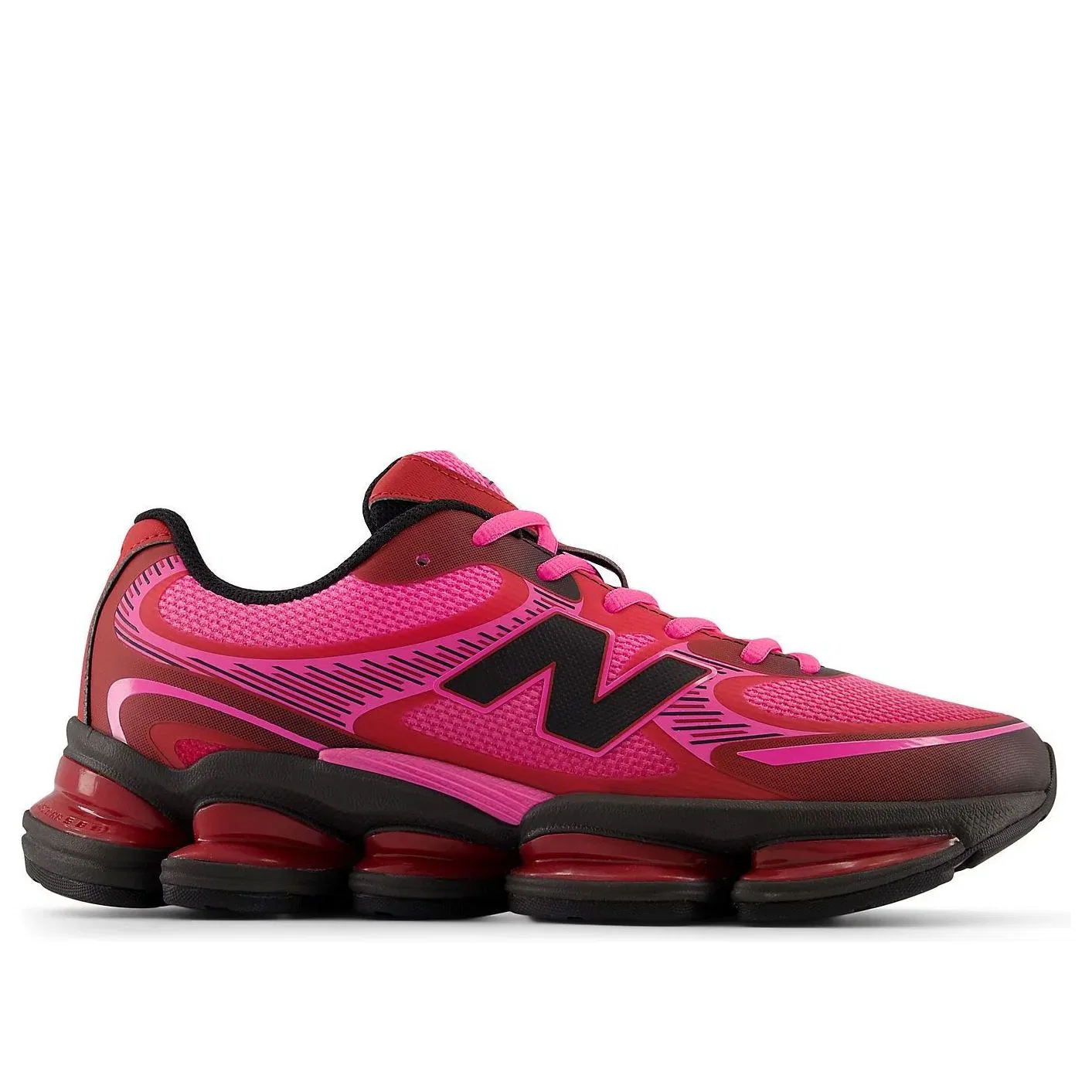 Кроссовки New Balance 2000 'Pink Heat Shadow Red Black' U200082I, розовый — фото 2