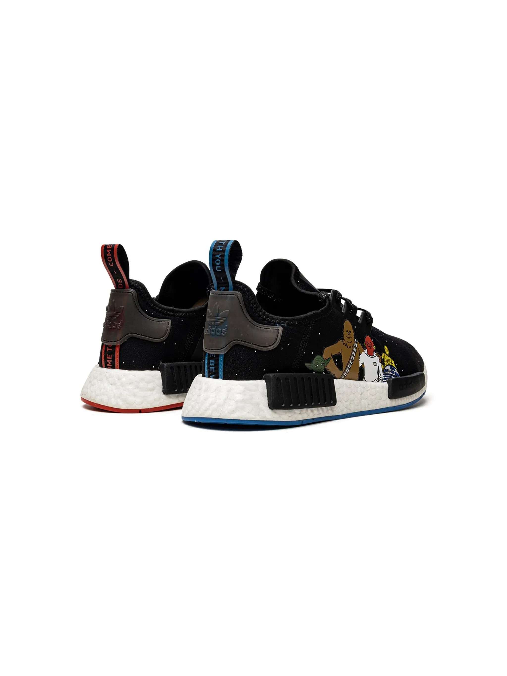 Кроссовки NMD R1 J Star Wars Adidas Kids, черный — фото 3