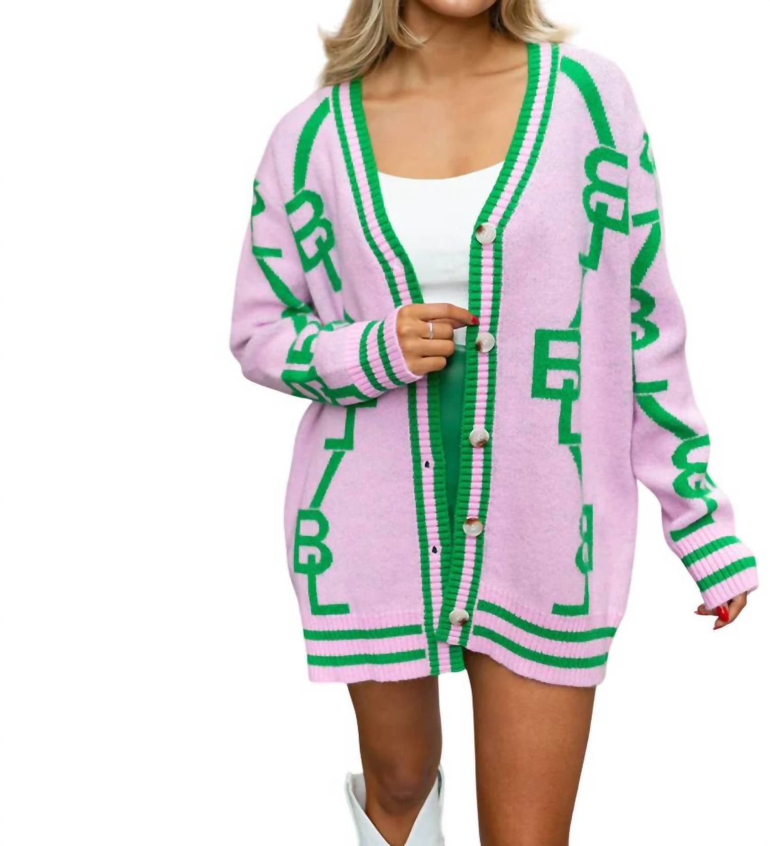 

Кардиган Varsity в цвете парфе BUDDYLOVE, цвет parfait