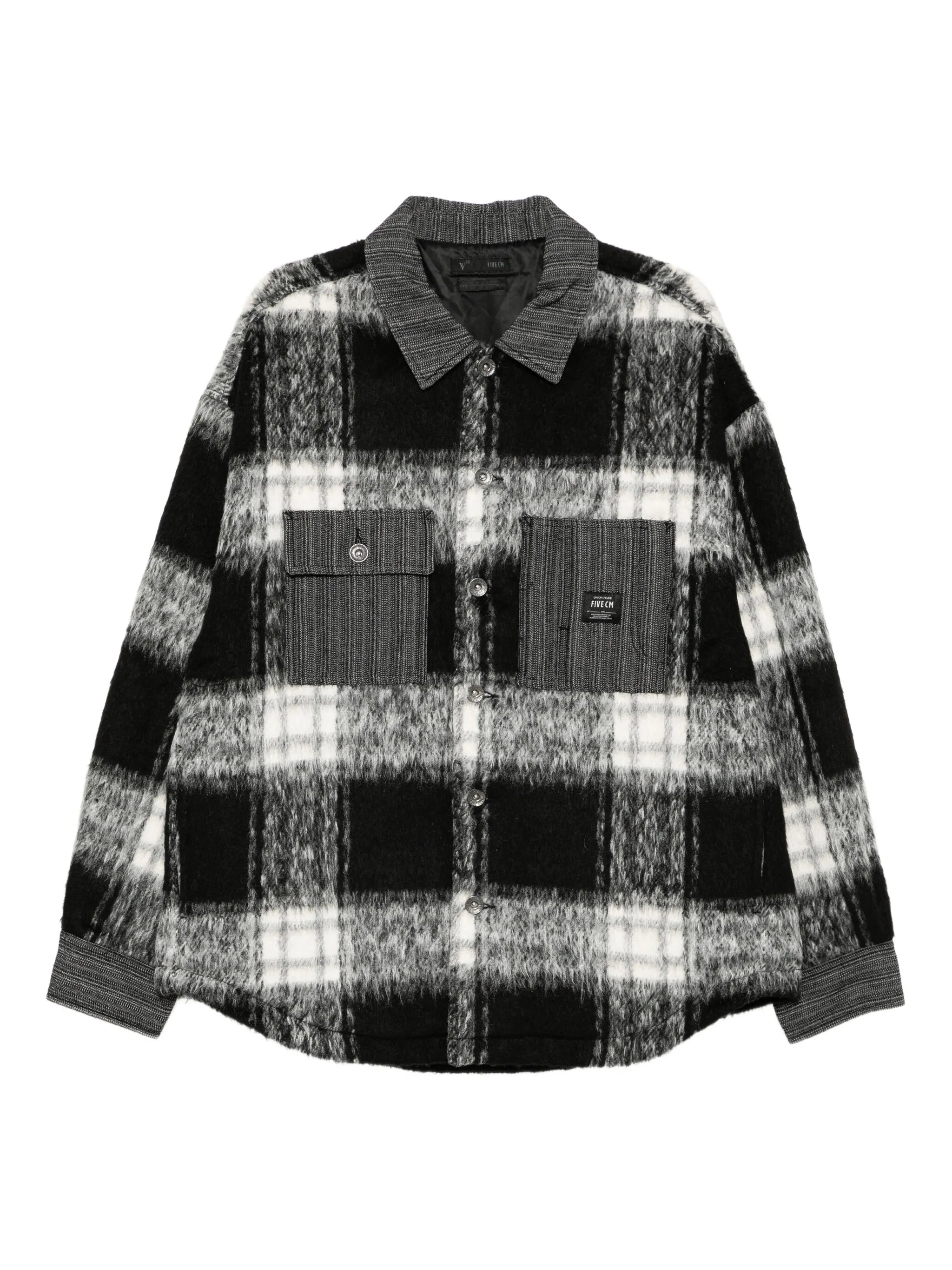 

Куртка с нашивкой-логотипом Five Cm, черный