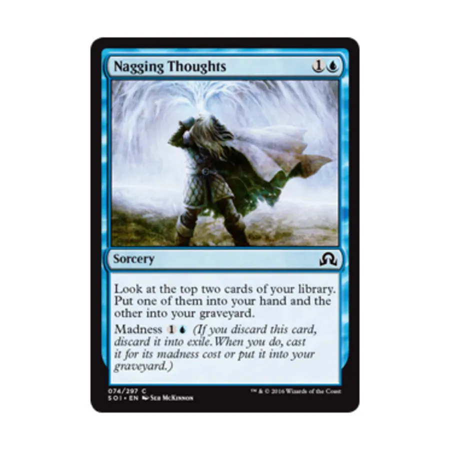

CCG Назойливые мысли (С), MTG - Shadows Over Innistrad