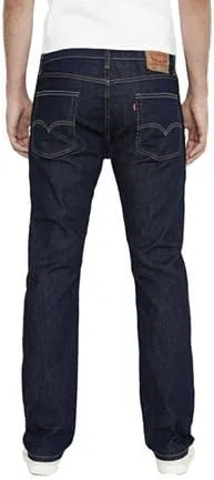 Джинсы slim straight Levi's, бордовый/бычья джинса LEVIS — фото 3