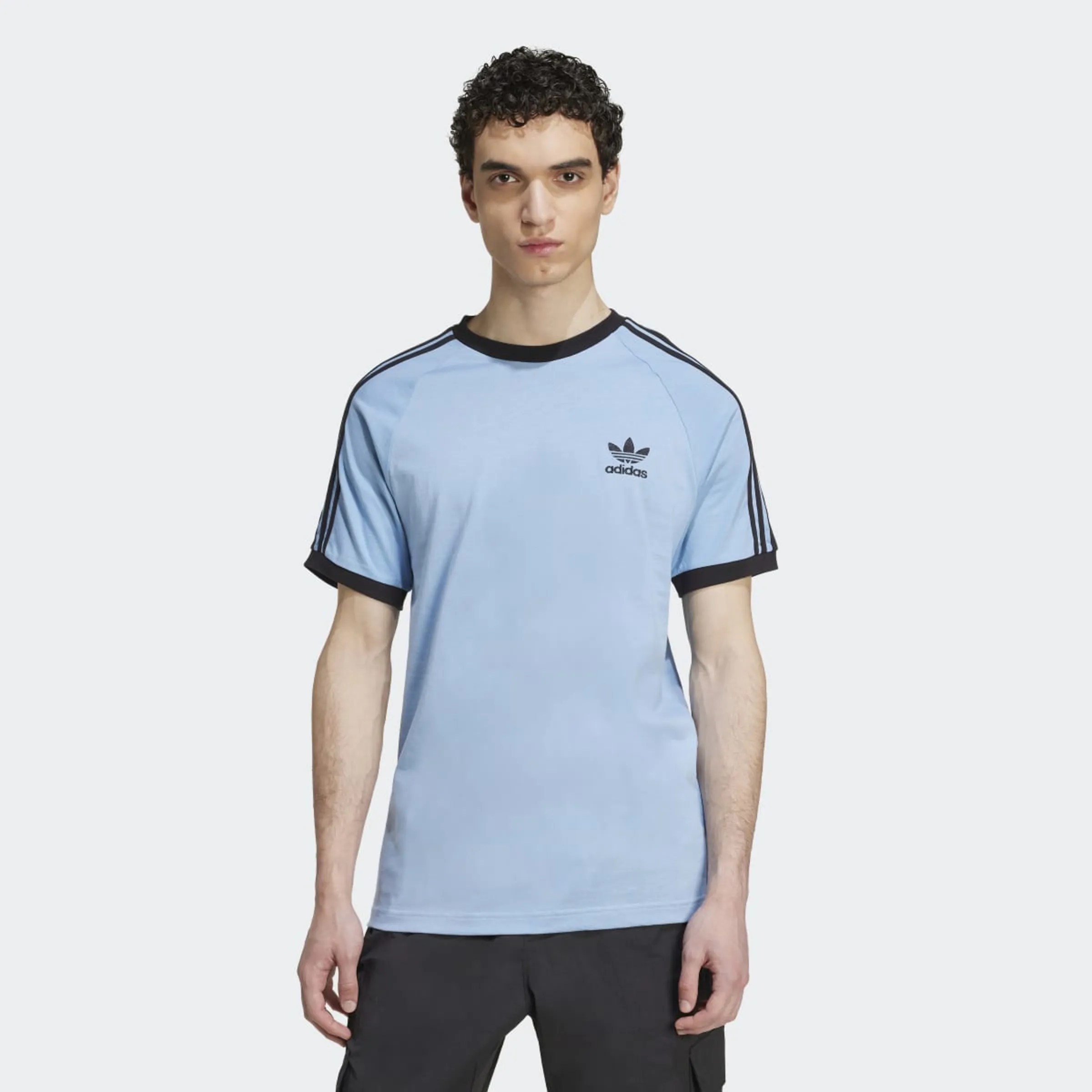

Футболка мужская Adicolor Classics 3 полоски Originals Adidas, синий