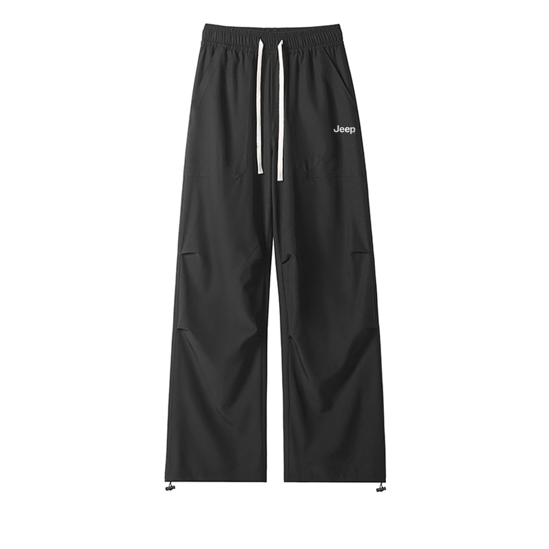 

Повседневные брюки Unisex Moderate Straight Fit Jeep, pure черный