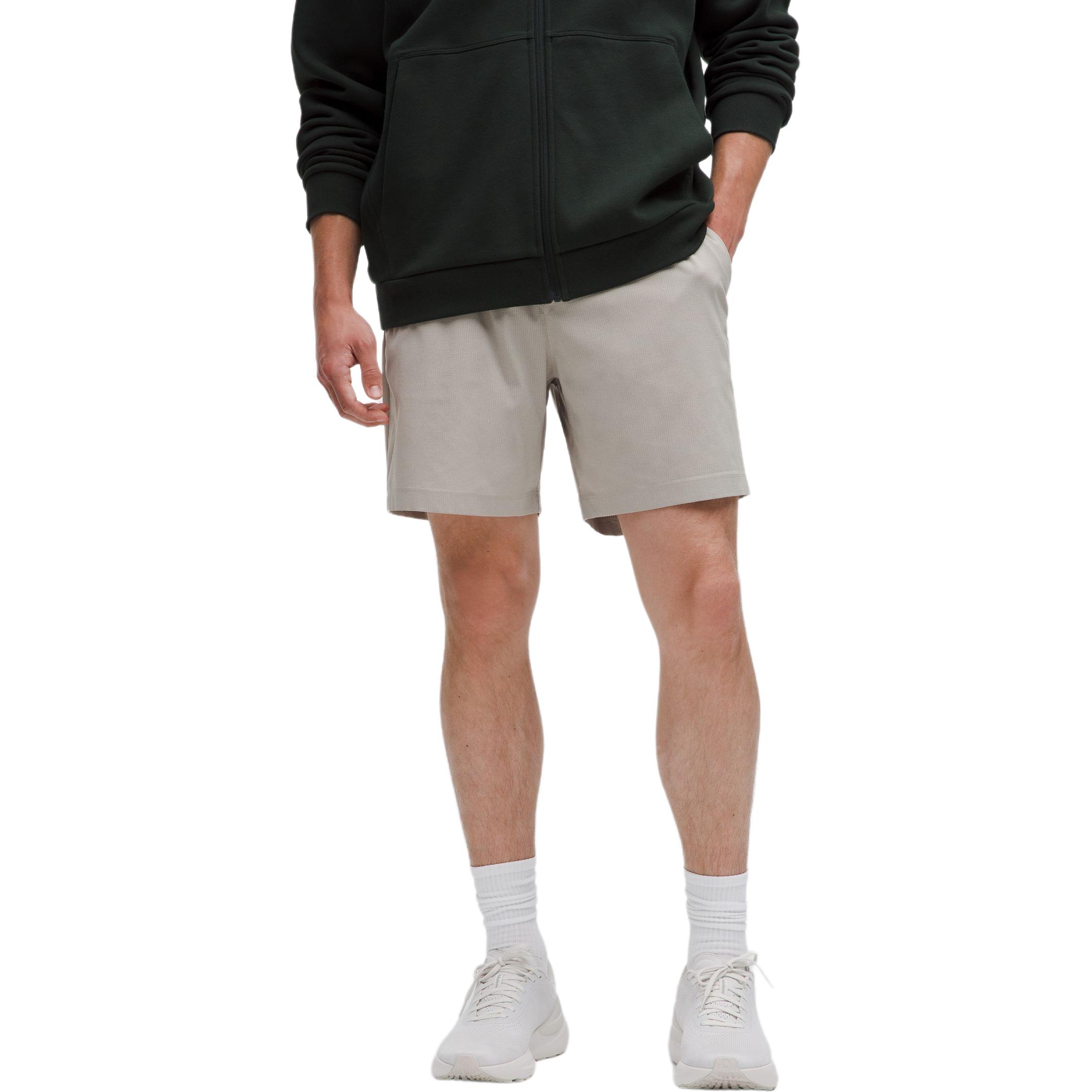 

Повседневные шорты ABC для мужчин Lululemon, Raw Linen/Rwli