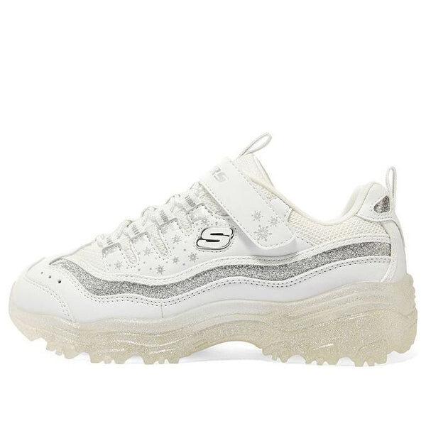 

Кроссовки d'lites electric coloring 'white silver' Skechers, белый
