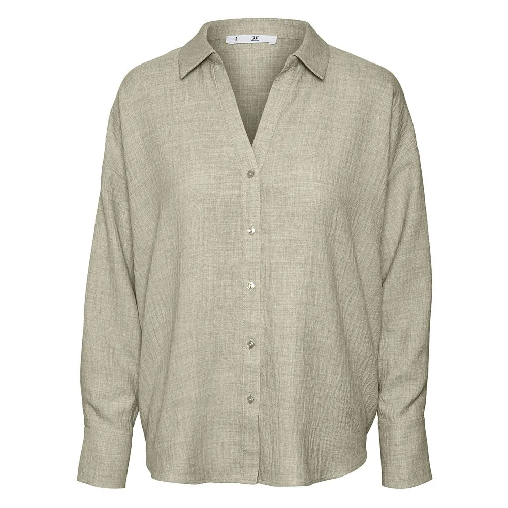 

Рубашка Vero Moda Melaney Queeny, бежевый