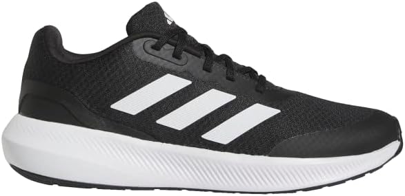Кроссовки Adidas Runfalcon 3 для детей и подростков, белый/черный — фото 2