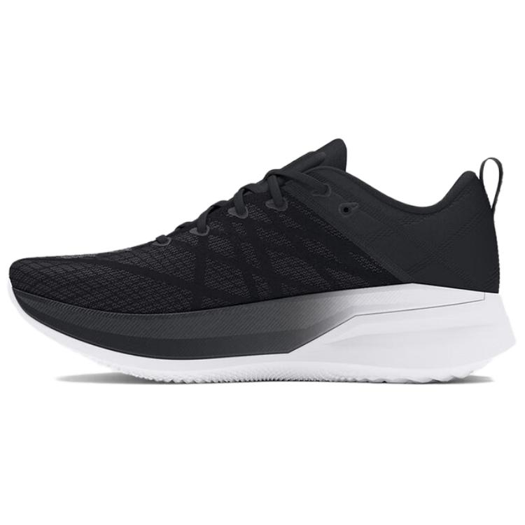 VELOCITI PRO низкие гоночные кроссовки для беска unisex Under Armour, черный/белый — фото 4