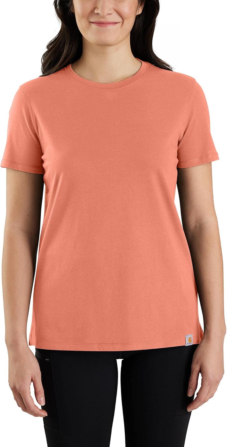 

Carhartt Women's 105740 Женская футболка с коротким рукавом Relaxed Fit, Terracotta, Оранжевый, Carhartt Women's 105740 Женская футболка с коротким рукавом Relaxed Fit, Terracotta