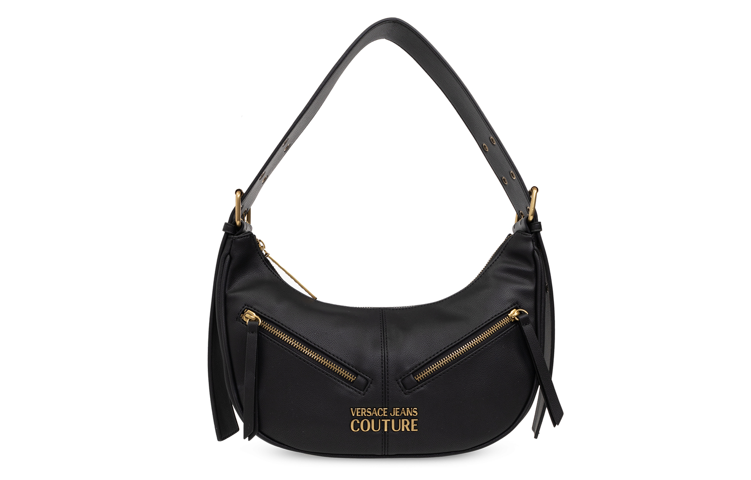 

Тканевая женская сумка через плечо черная VERSACE JEANS COUTURE, Set (Bag+Dust Bag)