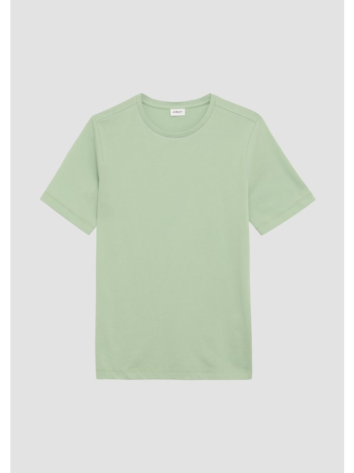 

Футболка s.Oliver, зеленый