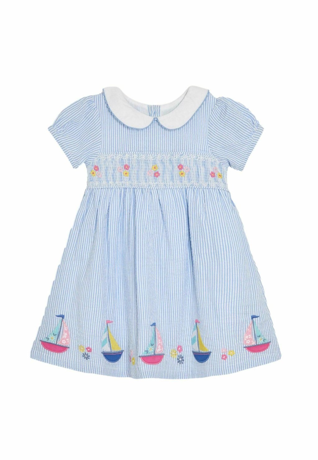 

Повседневное платье REGULAR FIT JoJo Maman Bébé, синий