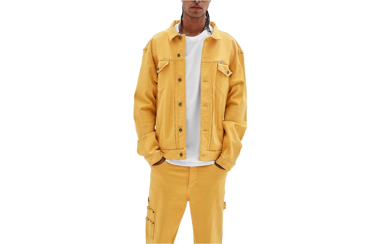 

GUESS Регулярная джинсовая куртка мужская желтая, Yellow