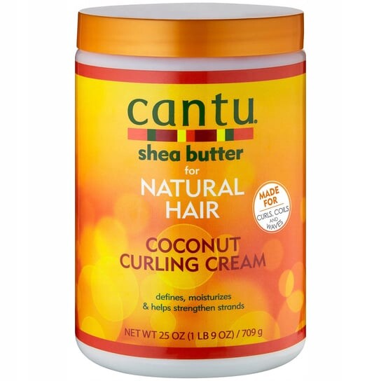 С кокосом, крем для волос, 709г Cantu for Natural Hair Curling Cream — фото 2