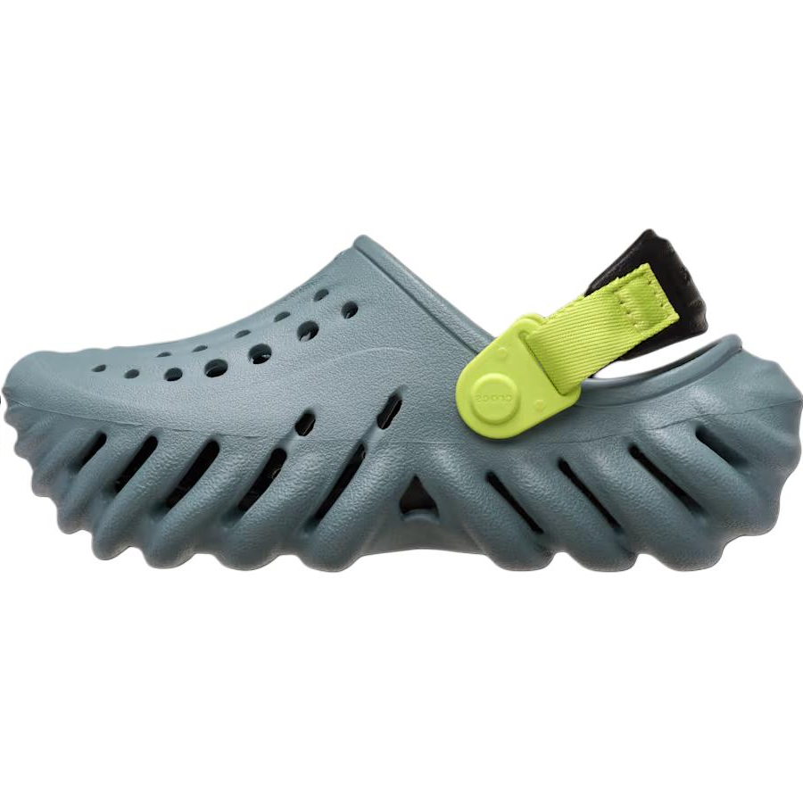 

Дышащие сабо Echo Clog для детей Crocs, синий/зеленый/черный