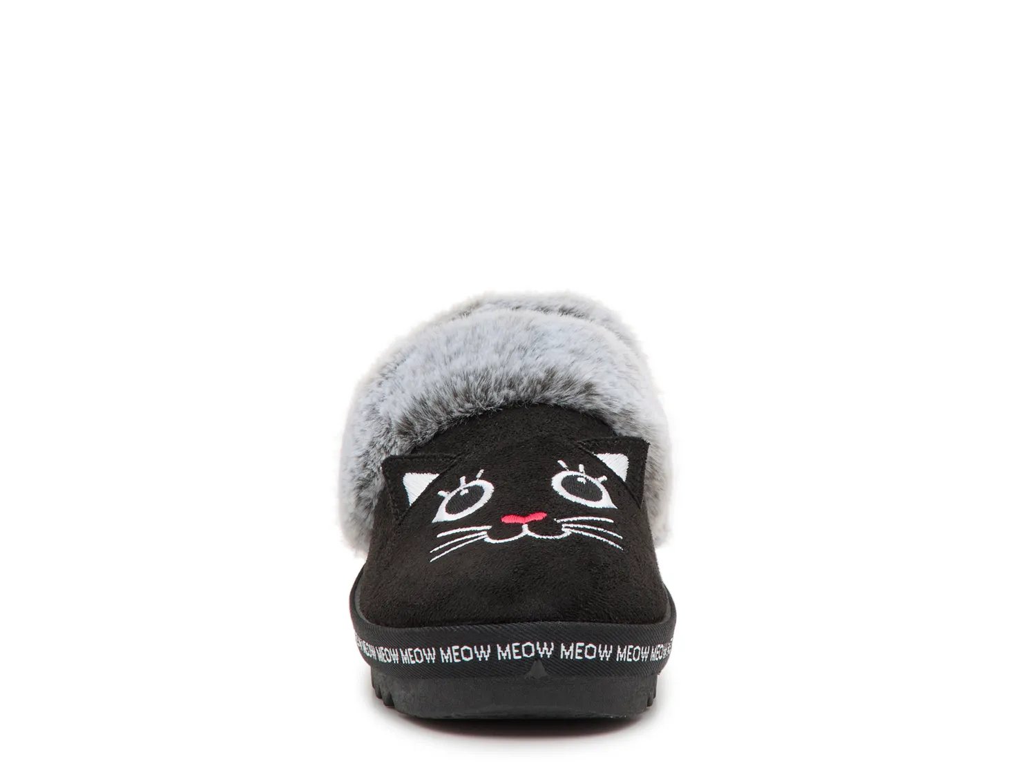 Тапочки Skechers BOBS Slip-Ins Cozy Kiss Meow Slipper, черный — фото 2