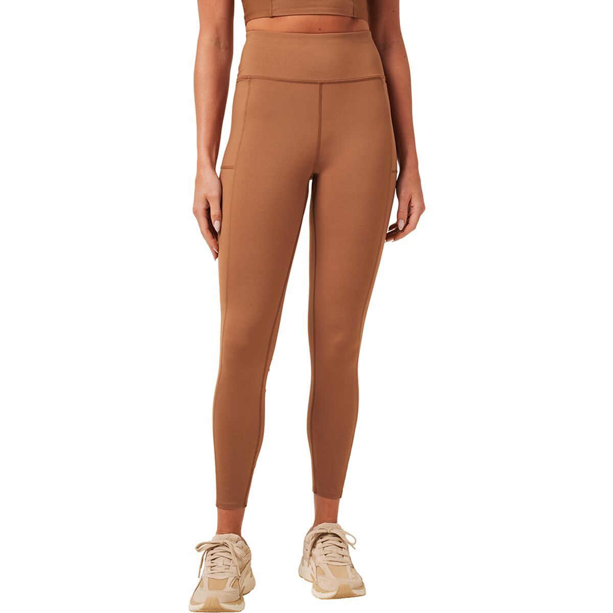 

Леггинсы Moveknit с клеевым соединением Travismathew, цвет heather chestnut