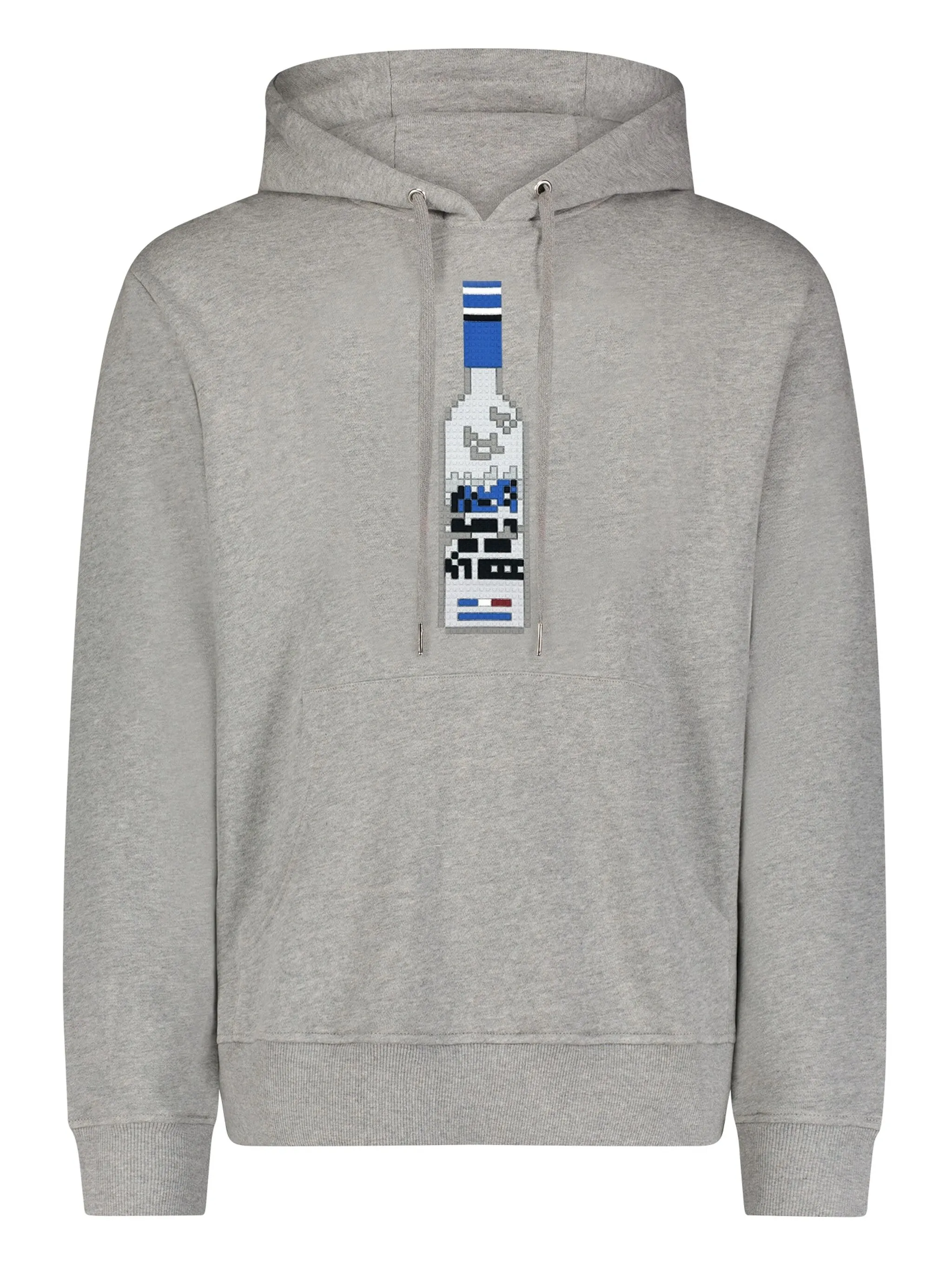 

Худи Bird Mostly Heard Rarely Seen 8-Bit, серый