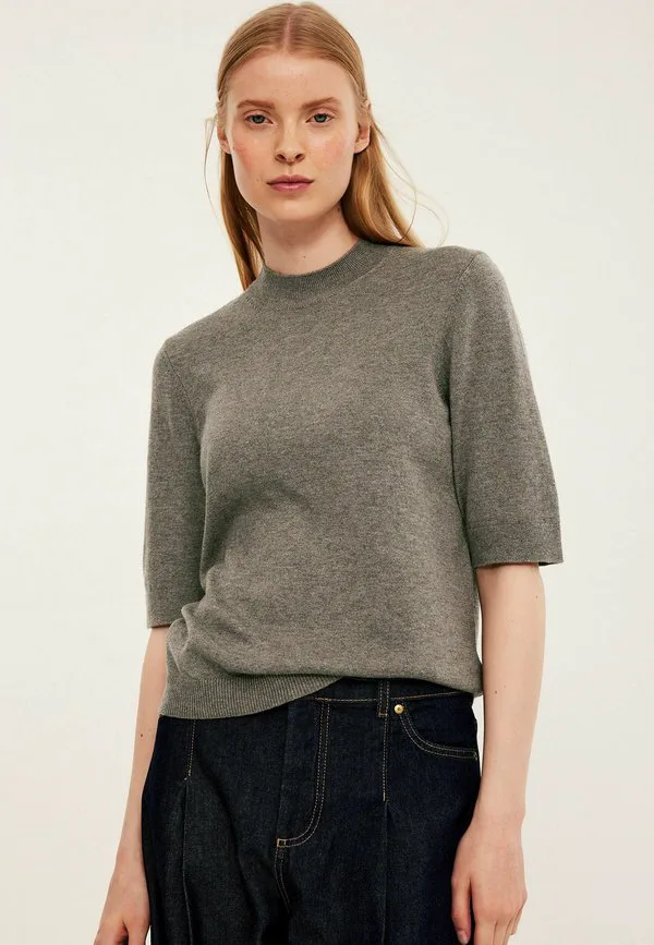 

Простая футболка Kappahl, Grey, Серый, Простая футболка Kappahl, Grey