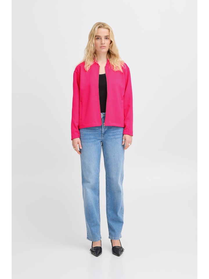 

Куртка свободного кроя IHKATE цвета Pink Yarrow ICHI