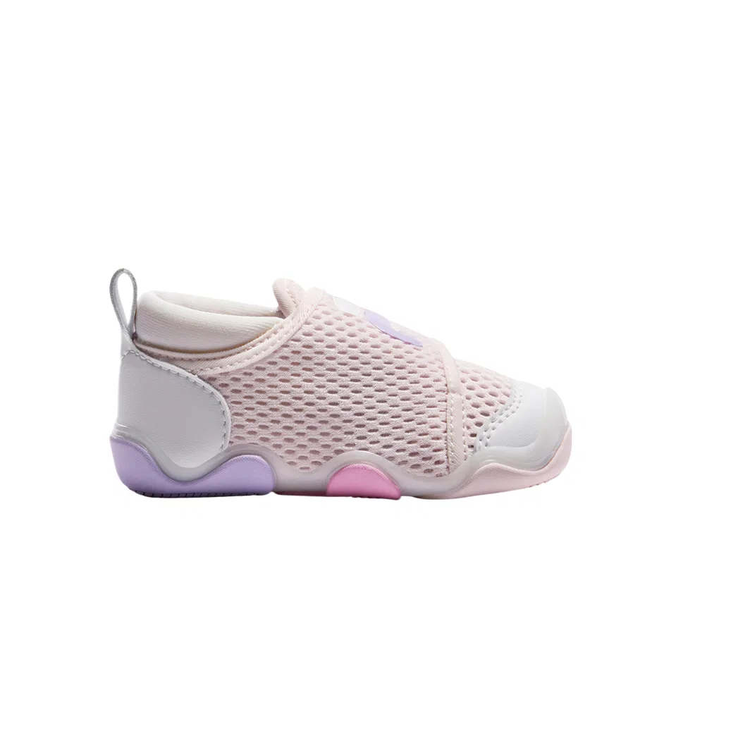 Кроссовки для малышей AMORE из искусственной кожи и текстиля FILA KIDS, Spring Floral Mauve — фото 3