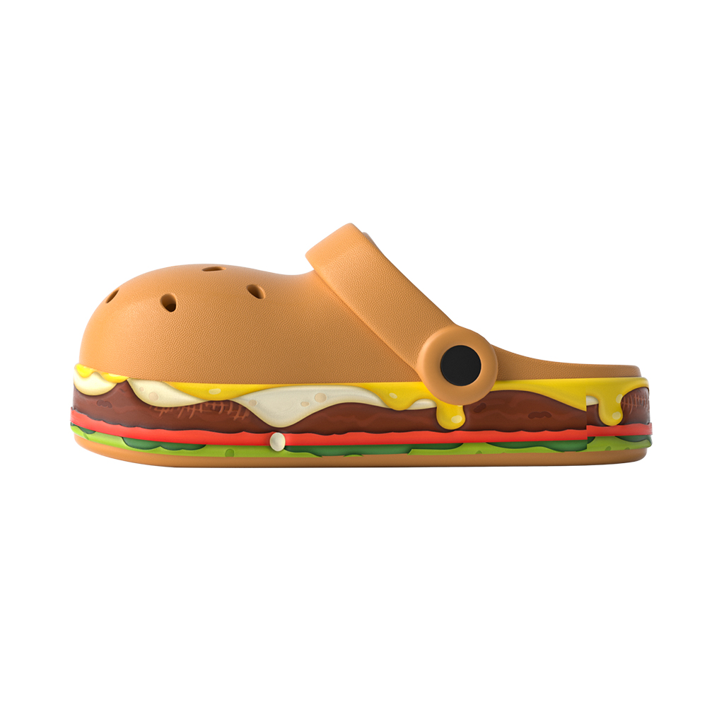 

MIANMAOMI Клоги унисекс Waterfall Cheeseburger, цвет Waterfall Cheeseburger